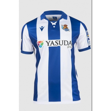 CAMISETA REAL SOCIEDAD PRIMERA JUNIOR 2024 2025 MACROM