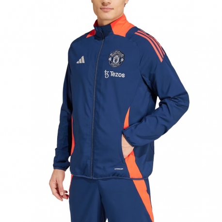 CHAQUETA MANCHESTER UNITED ADULTO 2024 2025 ADIDAS