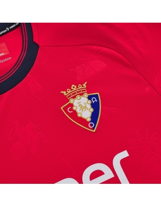 CAMISETA OSASUNA LOCAL ADULTO 2024 2025 MACRON