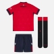 CONJUNTO OSASUNA LOCAL INFANTIL 2024 2025 MACRON