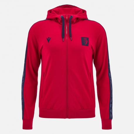 CHAQUETA OSASUNA ADULTO MACRON