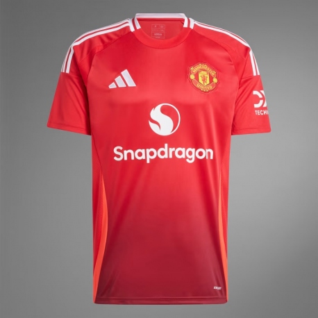 CAMISETA MANCHESTER UNITED PRIMERA JUNIOR 2024 2025 ADIDAS