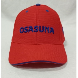 GORRA ROJA OSASUNA ADULTO MACROM