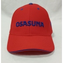 GORRA ROJA OSASUNA ADULTO MACROM