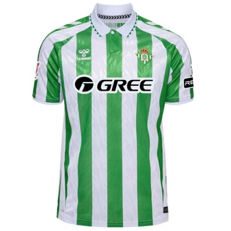 CAMISETA REAL BETIS BALOMPIE PRIMERA JUNIOR 2024 2025 HUMME