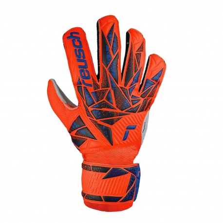 GUANTES REUSCH JUNIOR ATTRAKT NARANJA