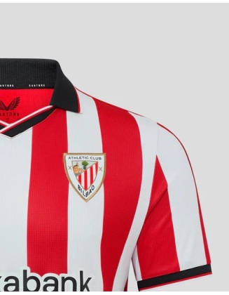 CAMISETA ATHLETIC CLUB DE BILBAO PRIMERA ADULTO 2025 2026 CASTORE