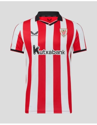 CAMISETA ATHLETIC CLUB DE BILBAO PRIMERA ADULTO 2025 2026 CASTORE