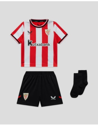 CONJUNTO BEBE ATHLETIC CLUB DE BILBAO PRIMERA 2025 2026 CASTORE