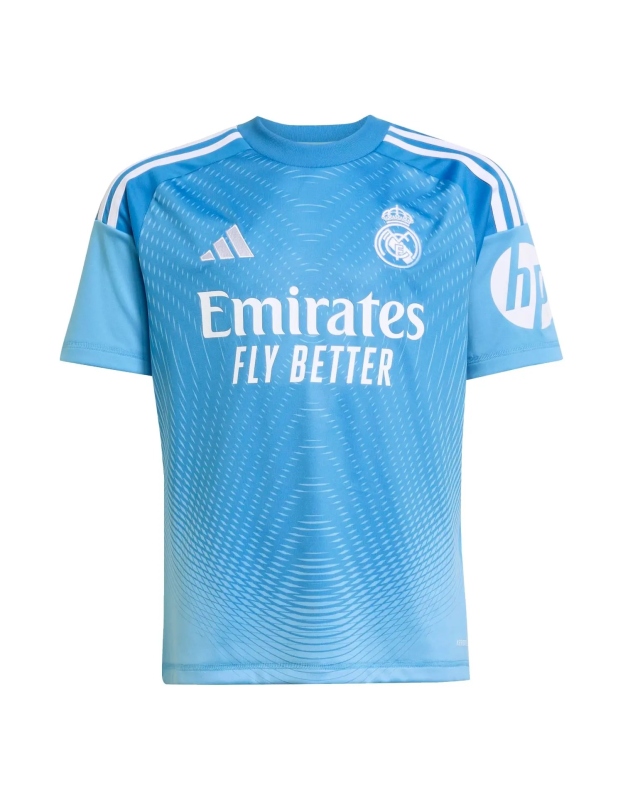 CAMISETA PORTERO REAL MADRID JUNIOR 2025 2026 ADIDAS