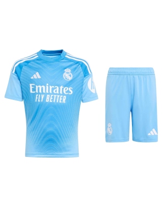 CONJUNTO PORTERO REAL MADRID JUNIOR 2025 2026 ADIDAS