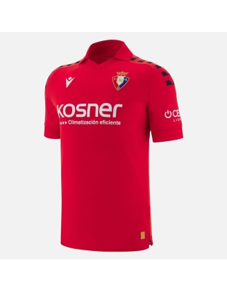 CAMISETA OSASUNA LOCAL JUNIOR 2025 2026 MACRON