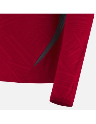 SUDADERA OSASUNA JUNIOR ENTRENAMIENTO ROJA  MACRON