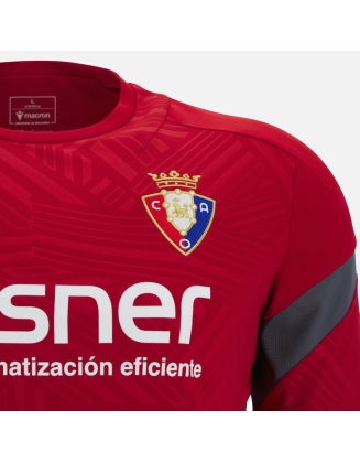 CAMISETA OSASUNA JUNIOR ENTRENAMIENTO ROJA  MACRON