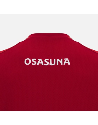 CAMISETA OSASUNA ADULTO ENTRENAMIENTO ROJA  MACRON