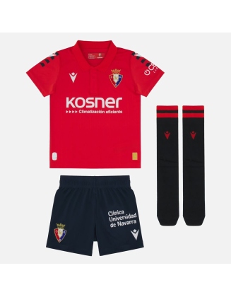 CONJUNTO OSASUNA LOCAL BEBE 2025 2026 MACRON