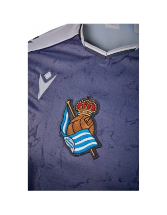 CAMISETA REAL SOCIEDAD SEGUNDA ADULTO 2025 2026 MACRON
