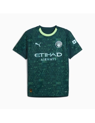 CAMISETA MANCHESTER CITY CUARTA JUNIOR 2025 2026 PUMA