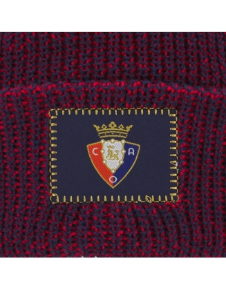 GORRO AZUL Y ROJO OSASUNA ADULTO MACRON