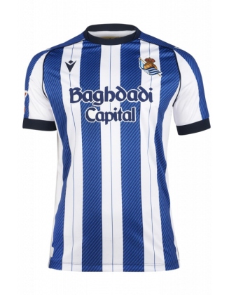 CAMISETA REAL SOCIEDAD PRIMERA JUNIOR 2025 2026 MACRON