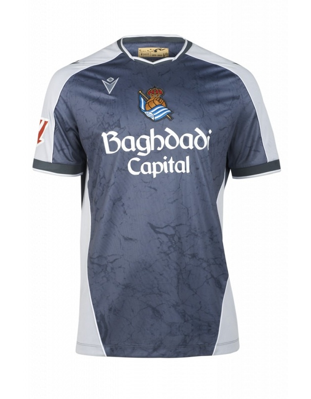 CAMISETA REAL SOCIEDAD SEGUNDA ADULTO 2025 2026 MACRON