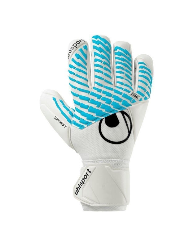 GUANTES UHLSPORT JUNIOR BLANCOS