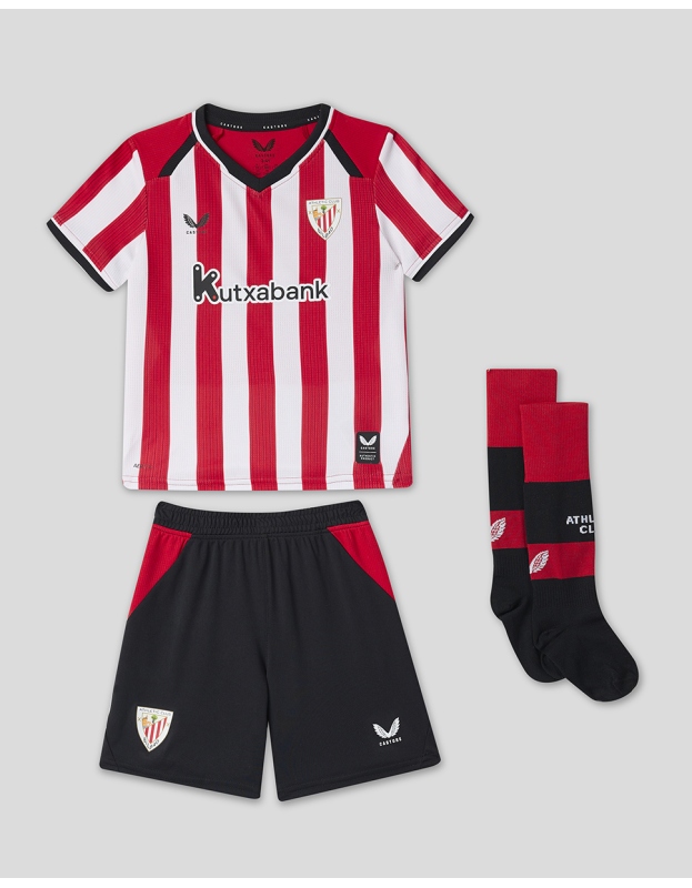 CONJUNTO INFANTIL ATHLETIC CLUB DE BILBAO 2026 2027 CASTORE