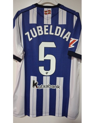 CAMISETA REAL SOCIEDAD PRIMERA ADULTO 2025 2026 MACRON