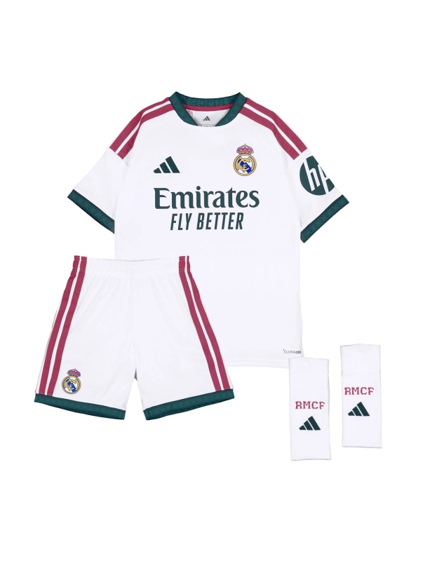CONJUNTO REAL MADRID JUNIOR LOCAL 2026 2027 ADIDAS