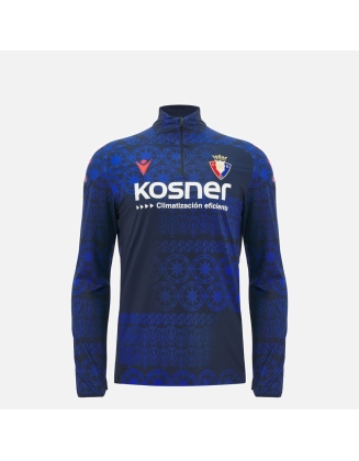 SUDADERA OSASUNA CALENTAMIENTO ADULTO 2026 2027 MACRON