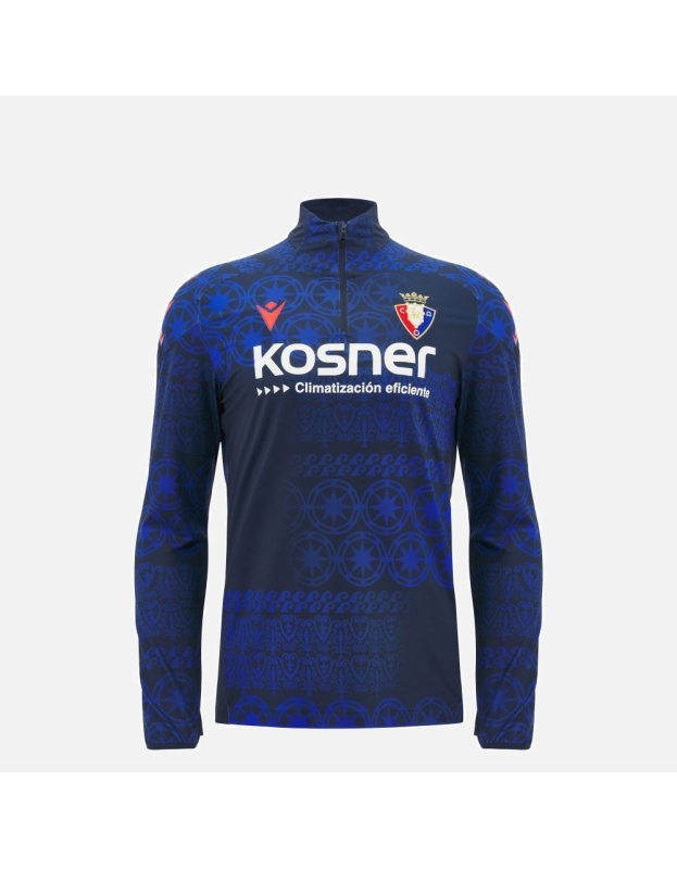 SUDADERA OSASUNA CALENTAMIENTO ADULTO 2026 2027 MACRON